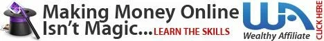 make money online wealthy affiliate banner